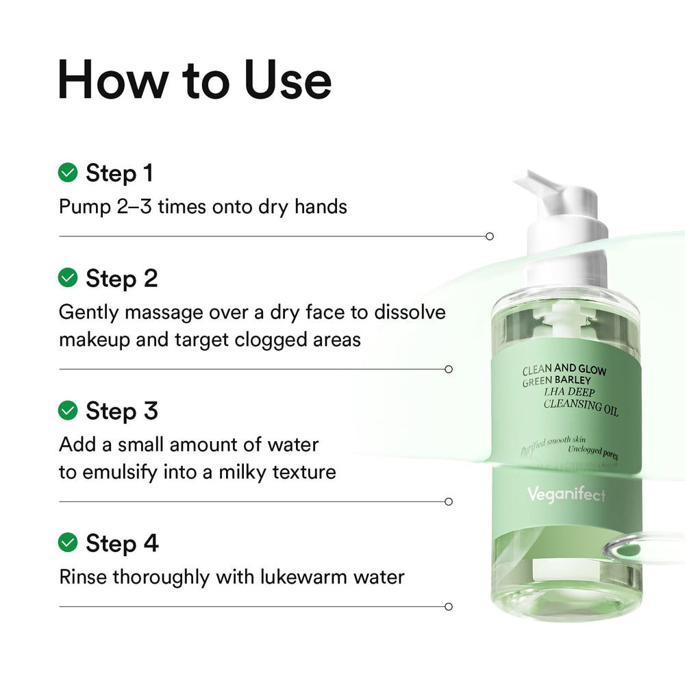 Dermatologist-tested label visible—low-irritation cleansing option from VEGANIFECT