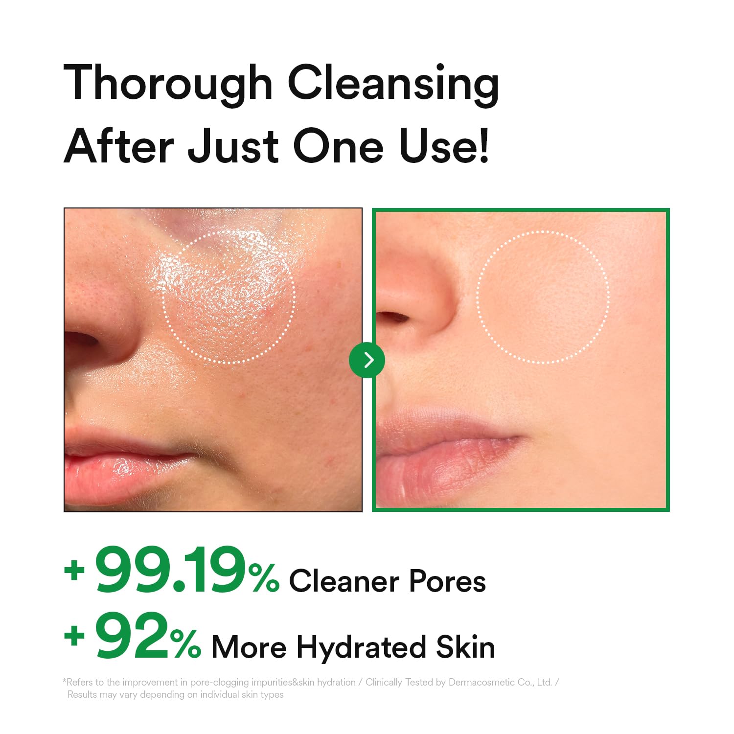 VEGANIFECT Hydrating Gel Cleanser ingredient close-up highlights moisture-boosting beta-glucan and greens.