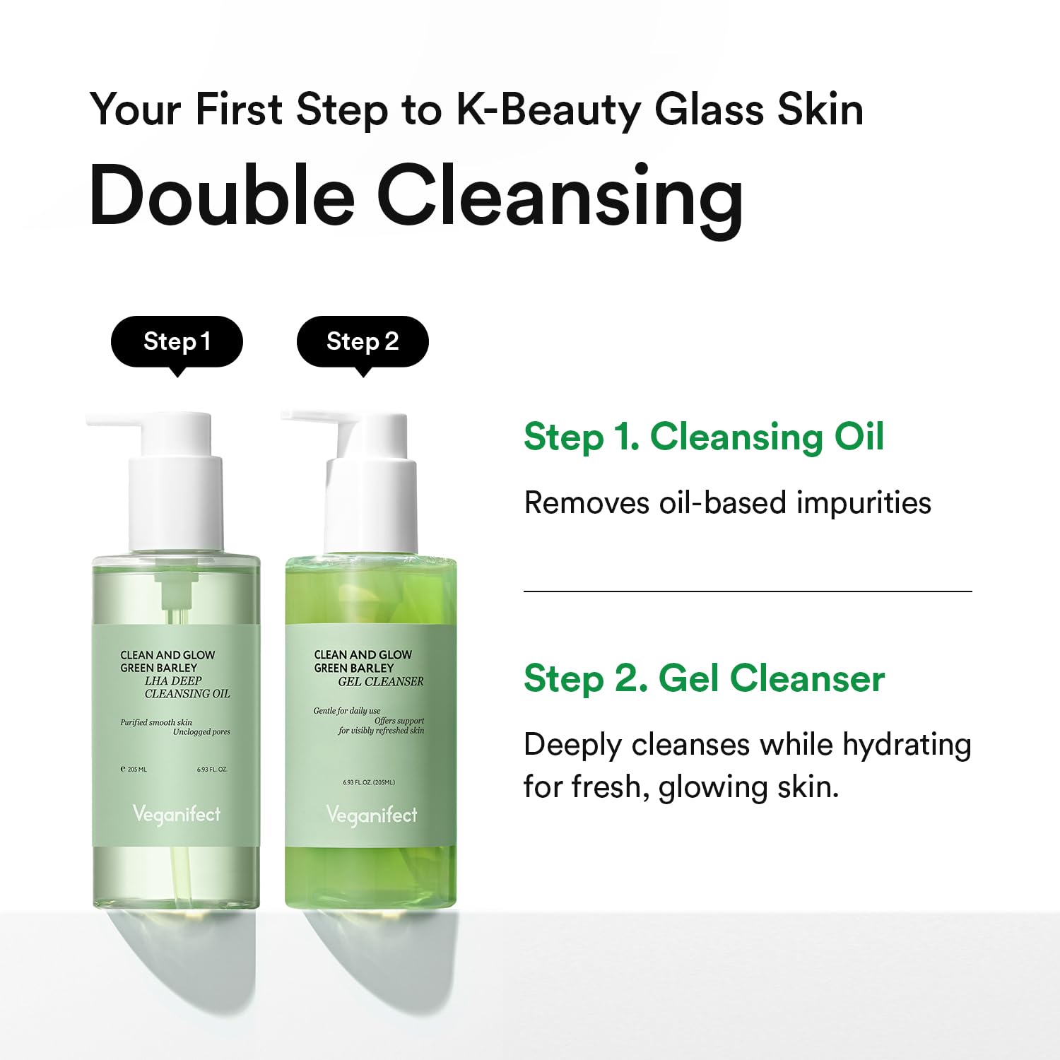 VEGANIFECT Hydrating Gel Cleanser skin glow after use signals radiant balance.