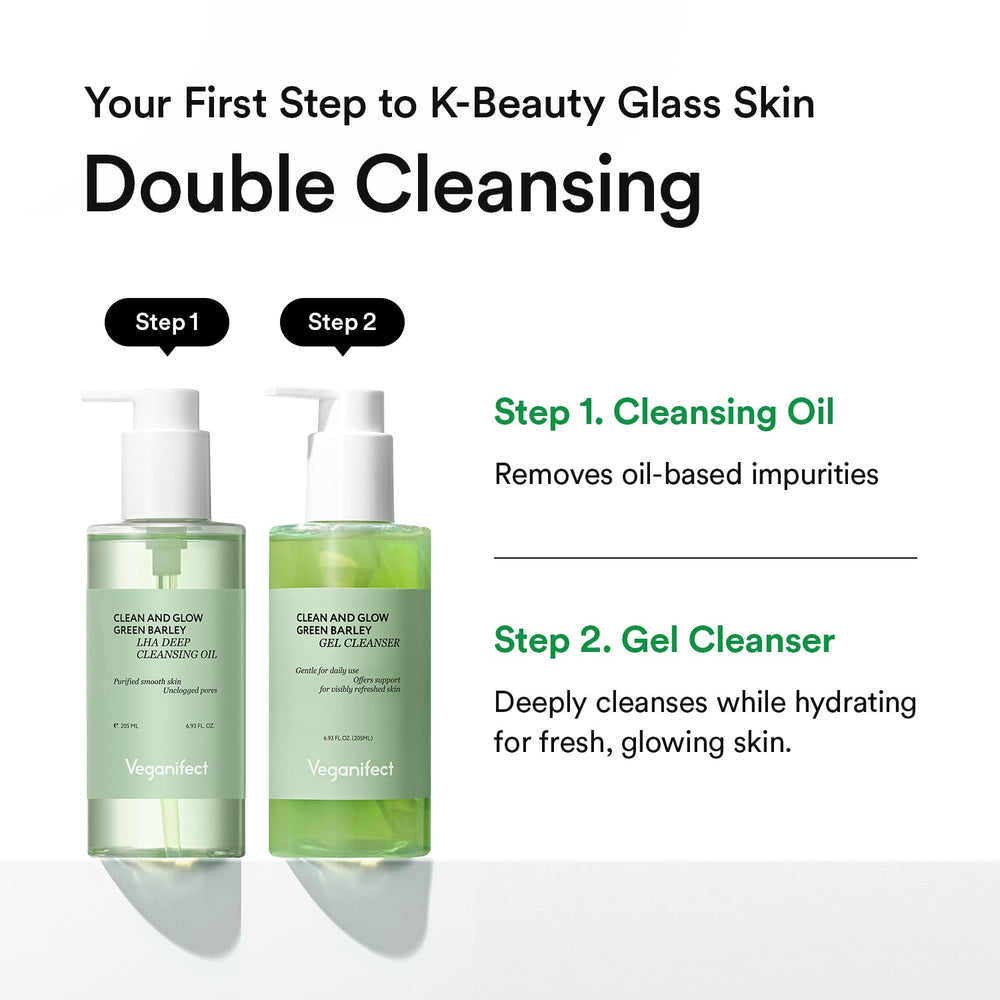 VEGANIFECT Hydrating Gel Cleanser skin glow after use signals radiant balance.
