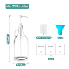 VEGEVIGI dispenser funnel streamlines refills without mess.