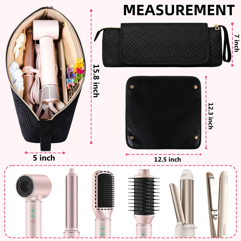 Veirdro travel bag offers lightweight capacity for on-the-go styling essentials