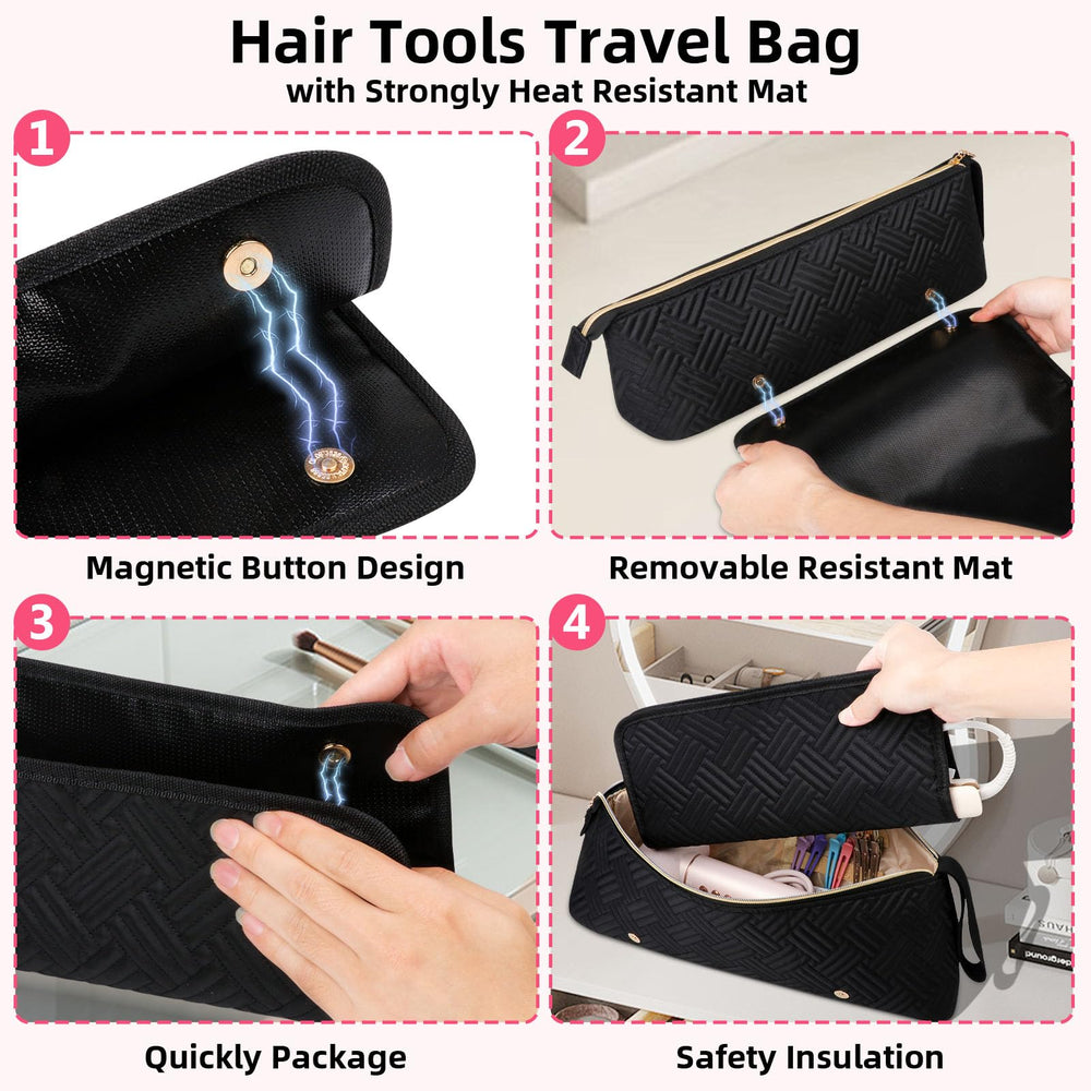 Veirdro bag features magnetic buttons for easy mat removal