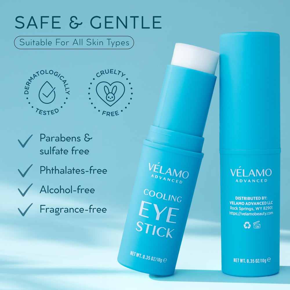 VELAMO ADVANCED application on neck area for hydration and lift.