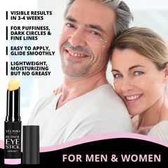 Velamo Advanced eye-stick application around the eye area promotes gentle hydration.