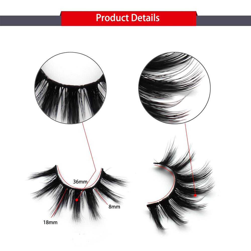 Veleasha Lashes mink-faux-effect showcases cruelty-free glamour for events.