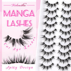 Veleasha manga lashes 6D effect for dimensional lash look