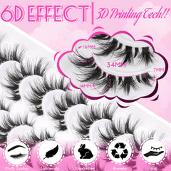 Veleasha manga lashes premium lightweight fibers for fluffy wear