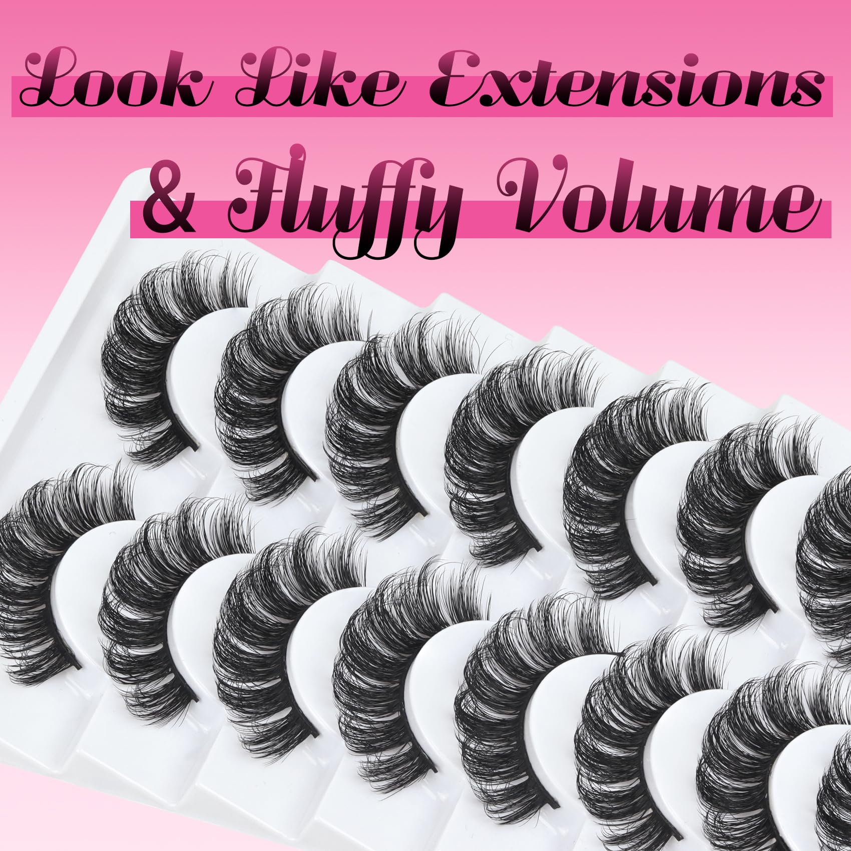 Veleasha vegan cruelty-free faux mink lashes fiber detail and softness