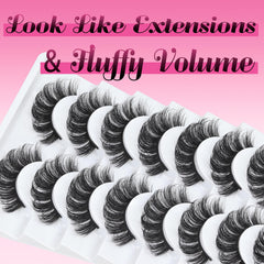Veleasha vegan cruelty-free faux mink lashes fiber detail and softness