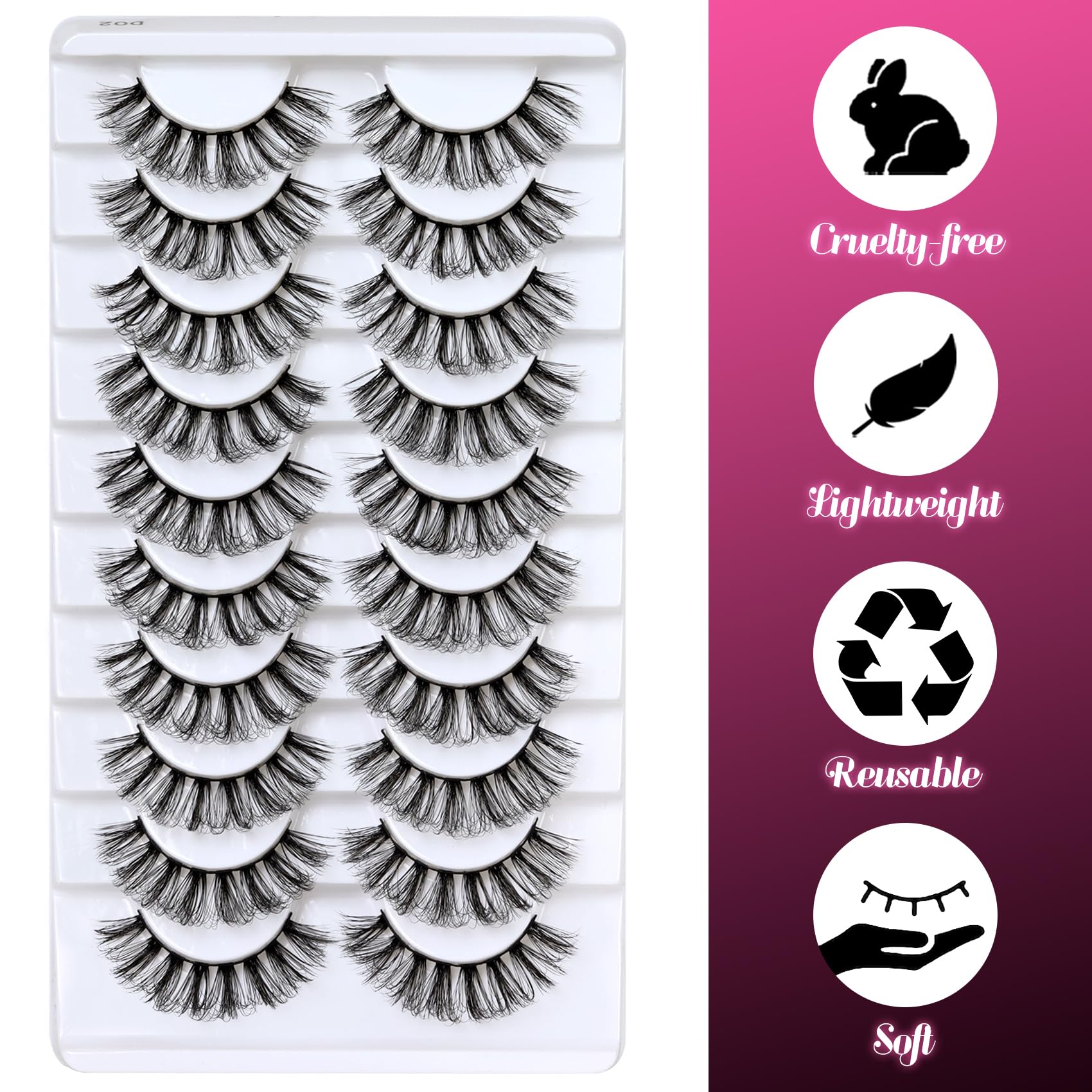 Veleasha vegan cruelty-free faux mink fibers close view lightweight feel