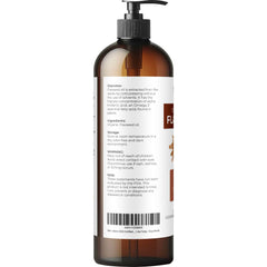 Velona flaxseed oil face oil application—gentle nourishment for hydrated skin.