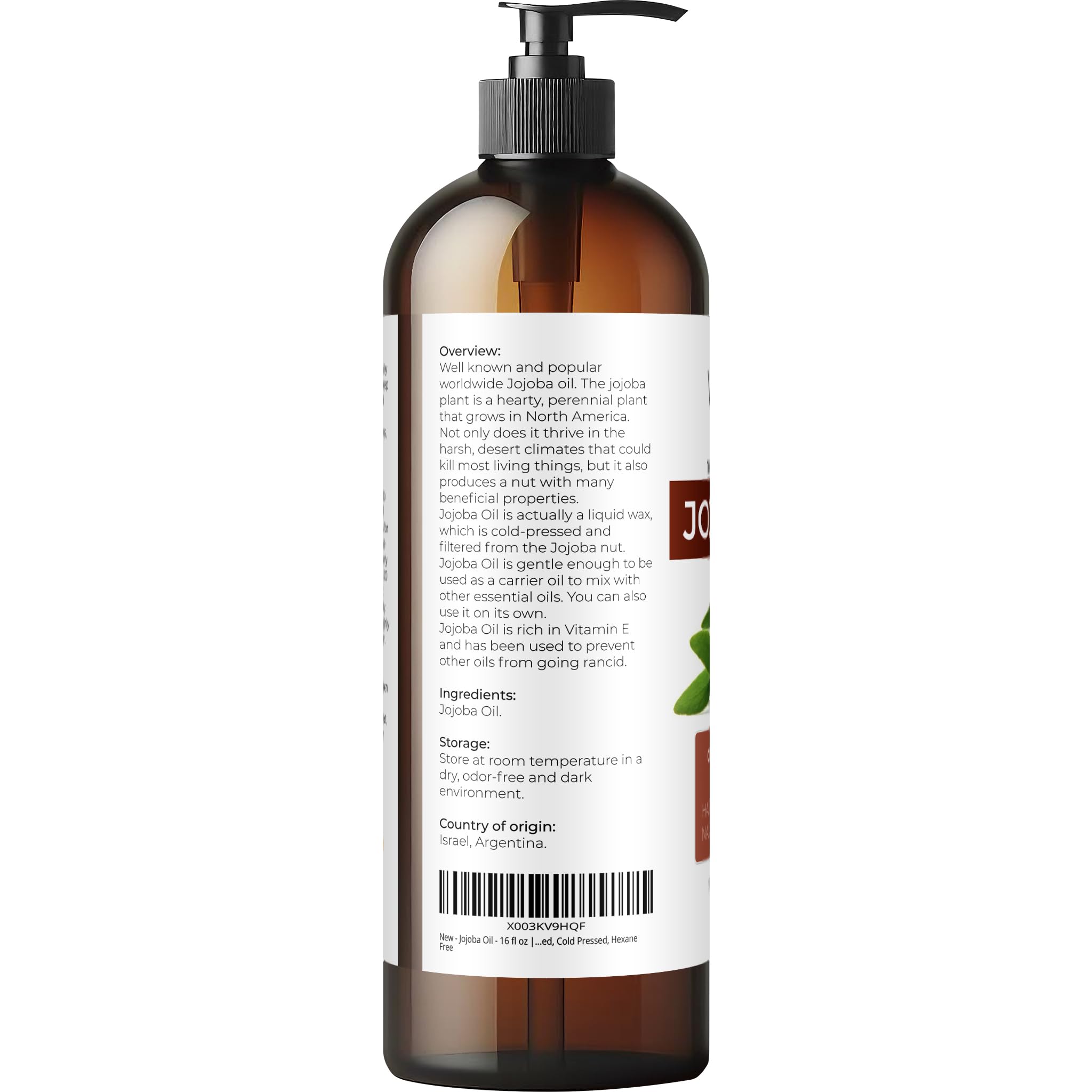 Velona Jojoba Oil drops on hand for quick skin moisture.