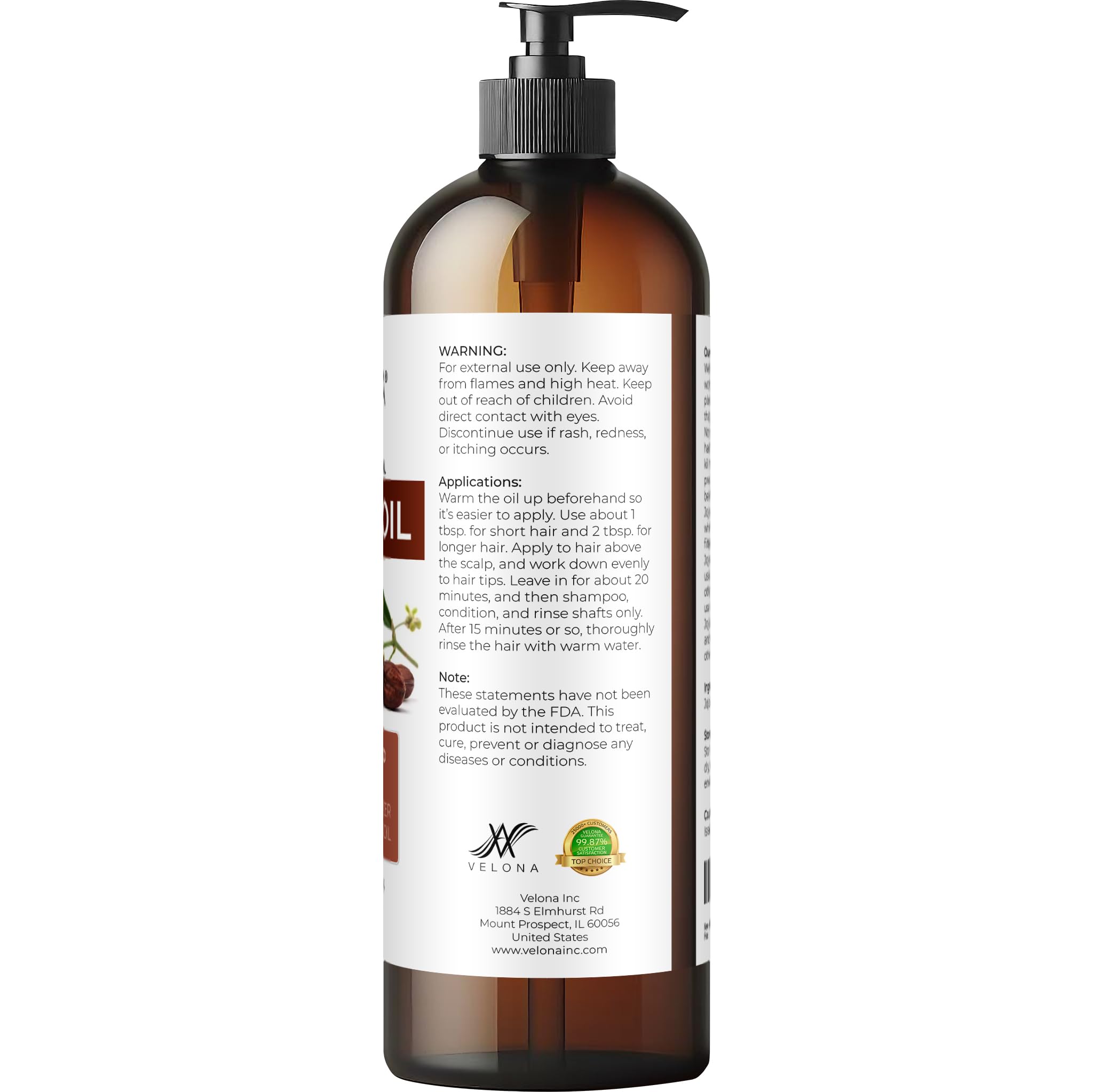 Velona Jojoba Oil for gentle makeup removal and hydration.