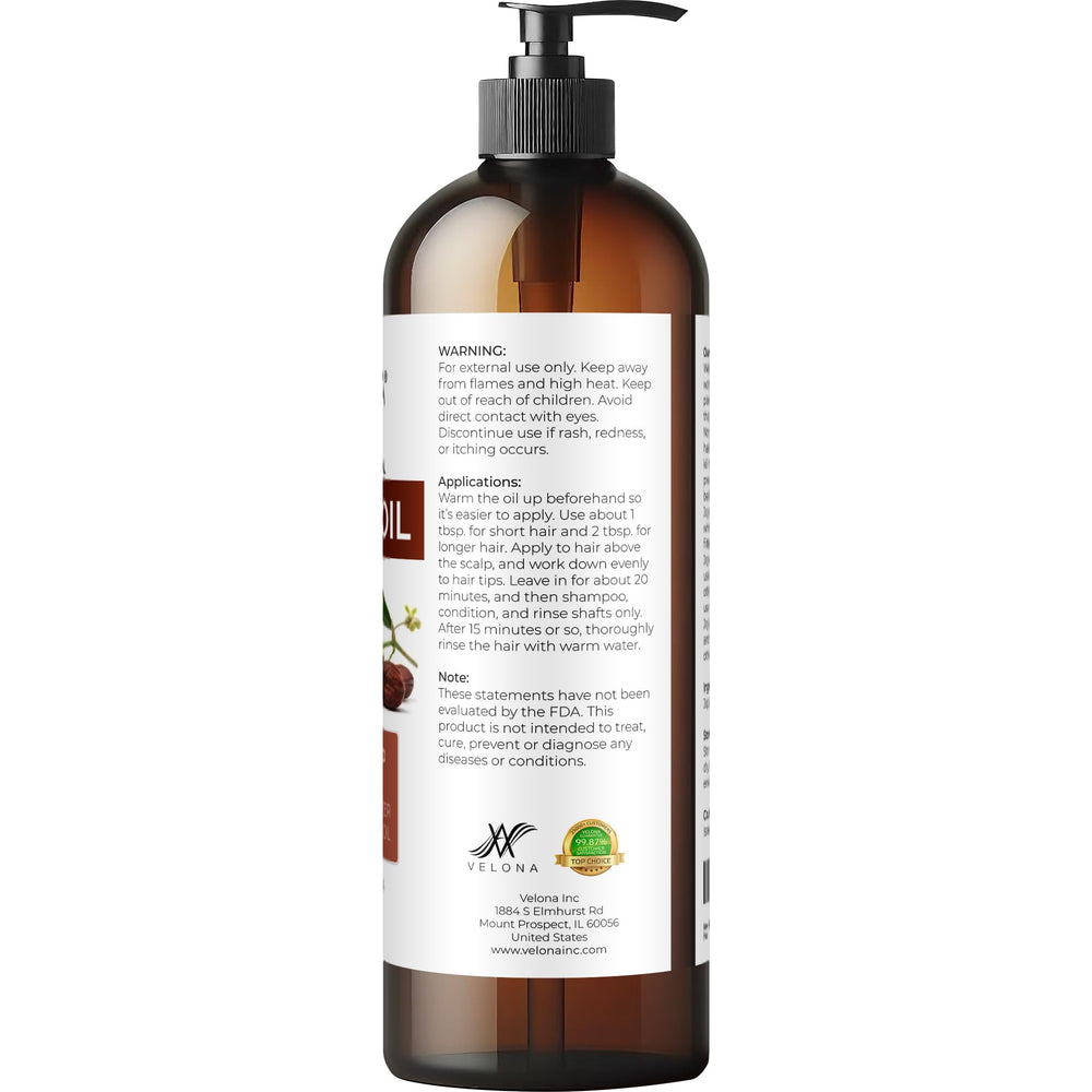 Velona Jojoba Oil for gentle makeup removal and hydration.