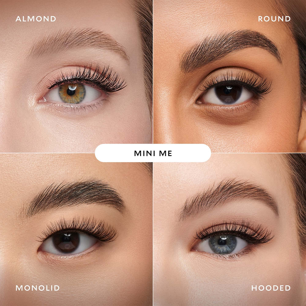 VELOUR Velour Effortless Lashes cat-eye flare style for subtle drama.
