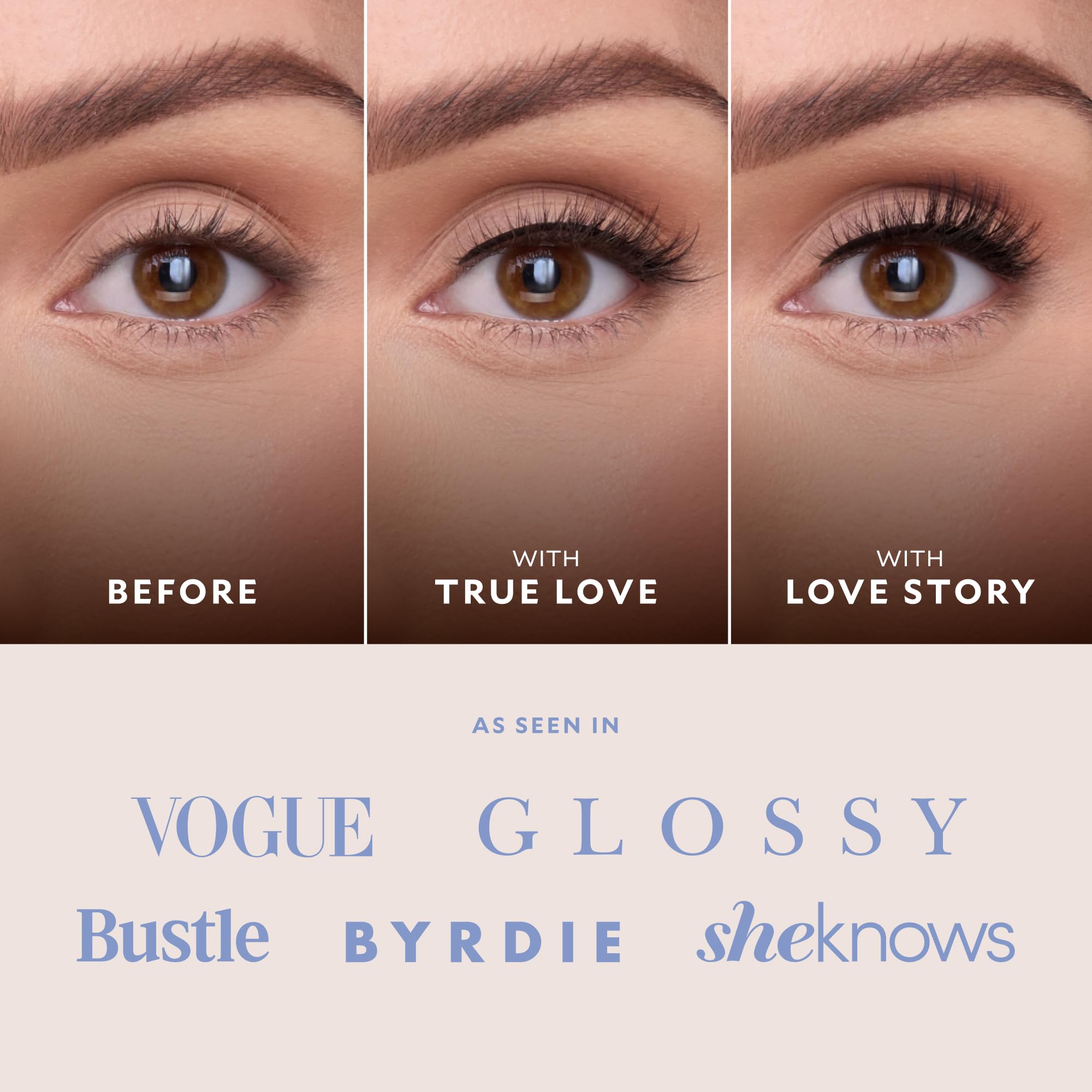 Velour Effortless Self Adhesive Eyelashes wear-ready design for lightweight, natural-looking lashes.