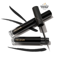 Velour Lash & Go lash compatibility with magnetic and false lashes.