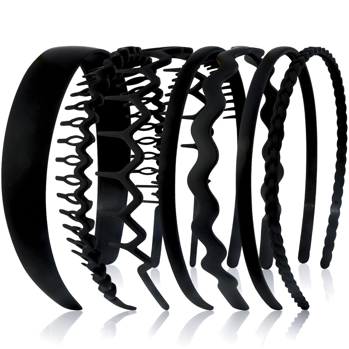 VELSCRUN 7-pcs headbands set provides versatile daily styles.