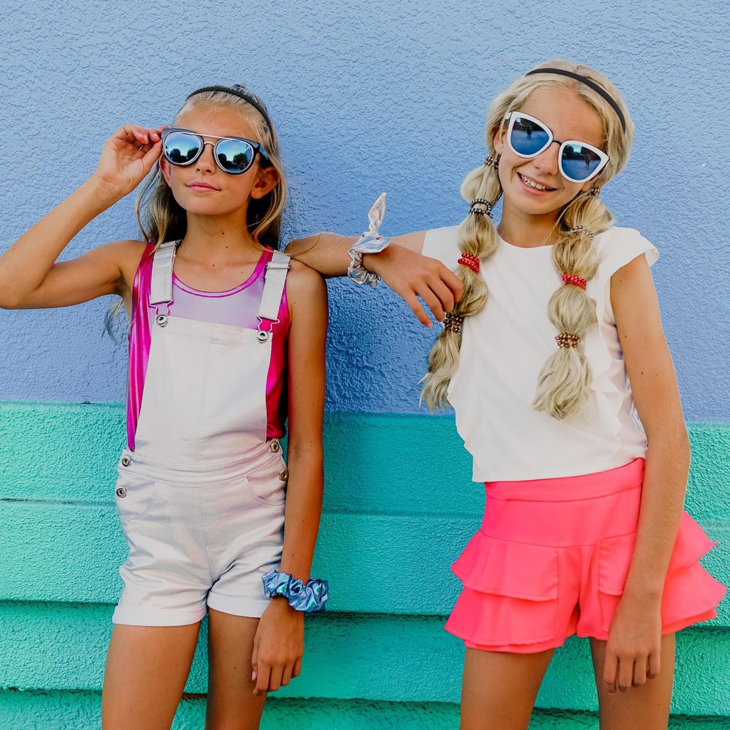 VELSCRUN colorful headbands offering variety for quick outfit changes.