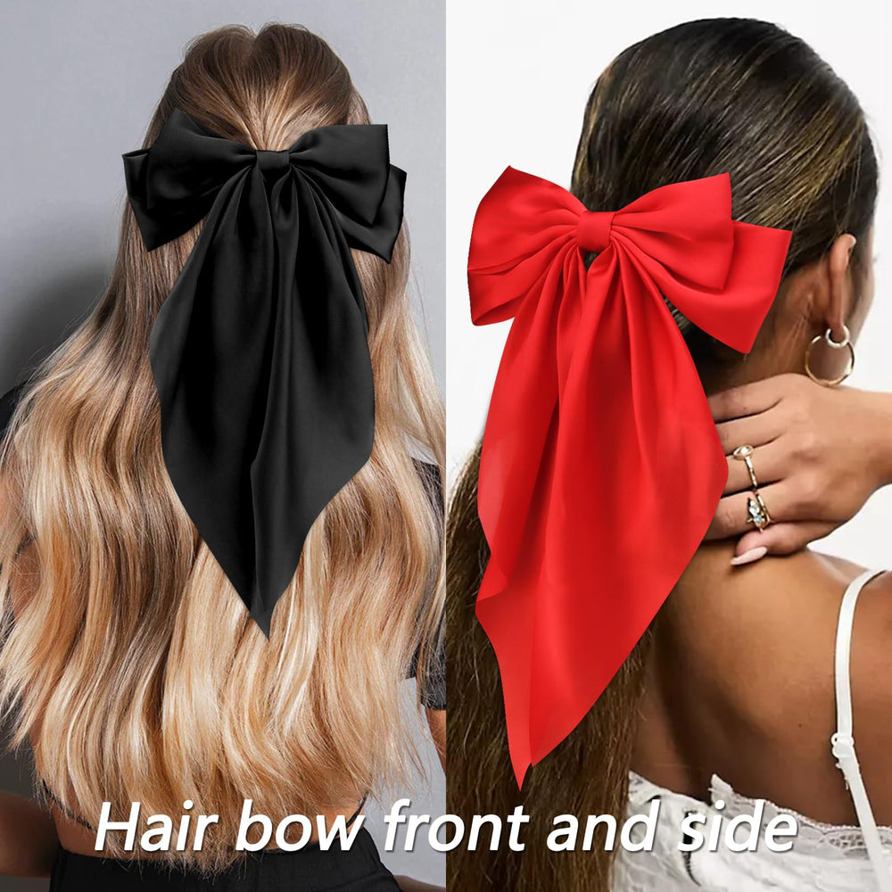 VELSCRUN long-tail satin bow doubles as DIY accessory for crafts and costumes.