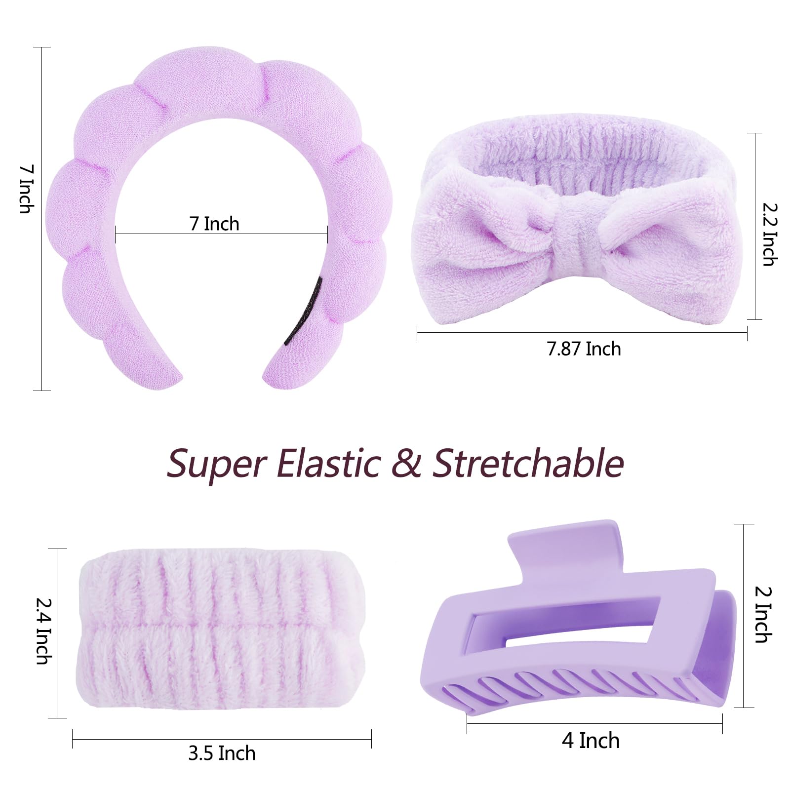 VELSCRUN facial-masking headband suited for masking sessions and pampering routines.
