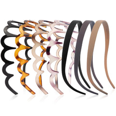 VELSCRUN headband with zigzag teeth provides a secure non-slip grip during workouts.