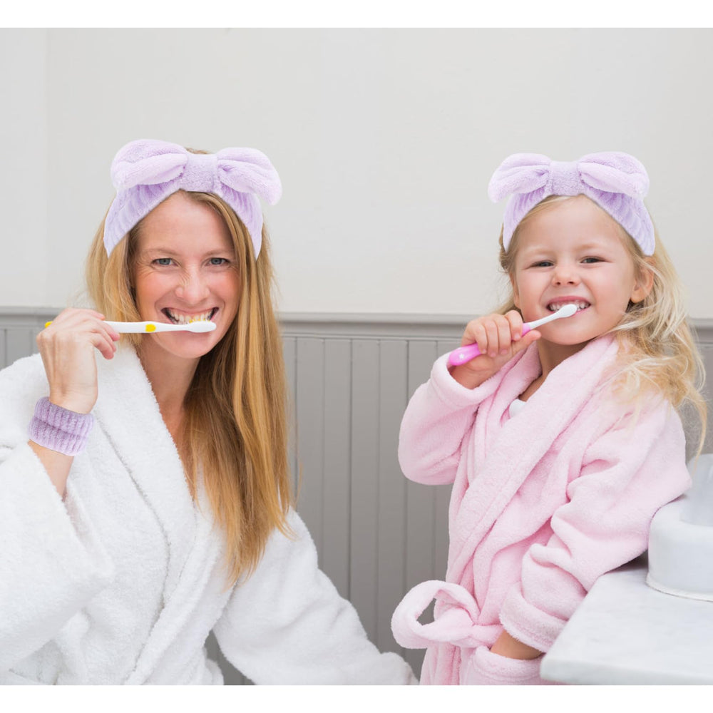 VELSCRUN one-size family-friendly headband fits mom, daughter, and more.