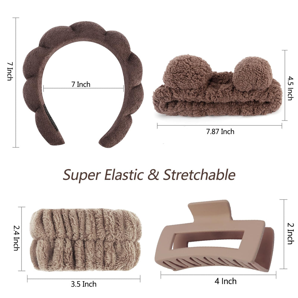 VELSCRUN one-size-fits-most headband works for teens and adults.