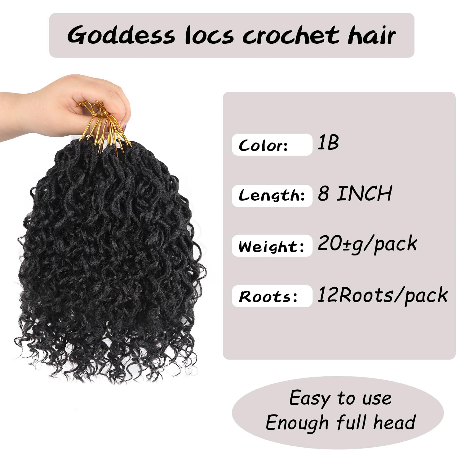 Vemet Goddess Locs crochet installation demo for beginners.