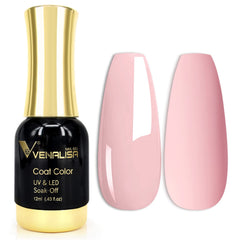 VENALISA golden-bottle-cap design adds luxury to the polish bottle.