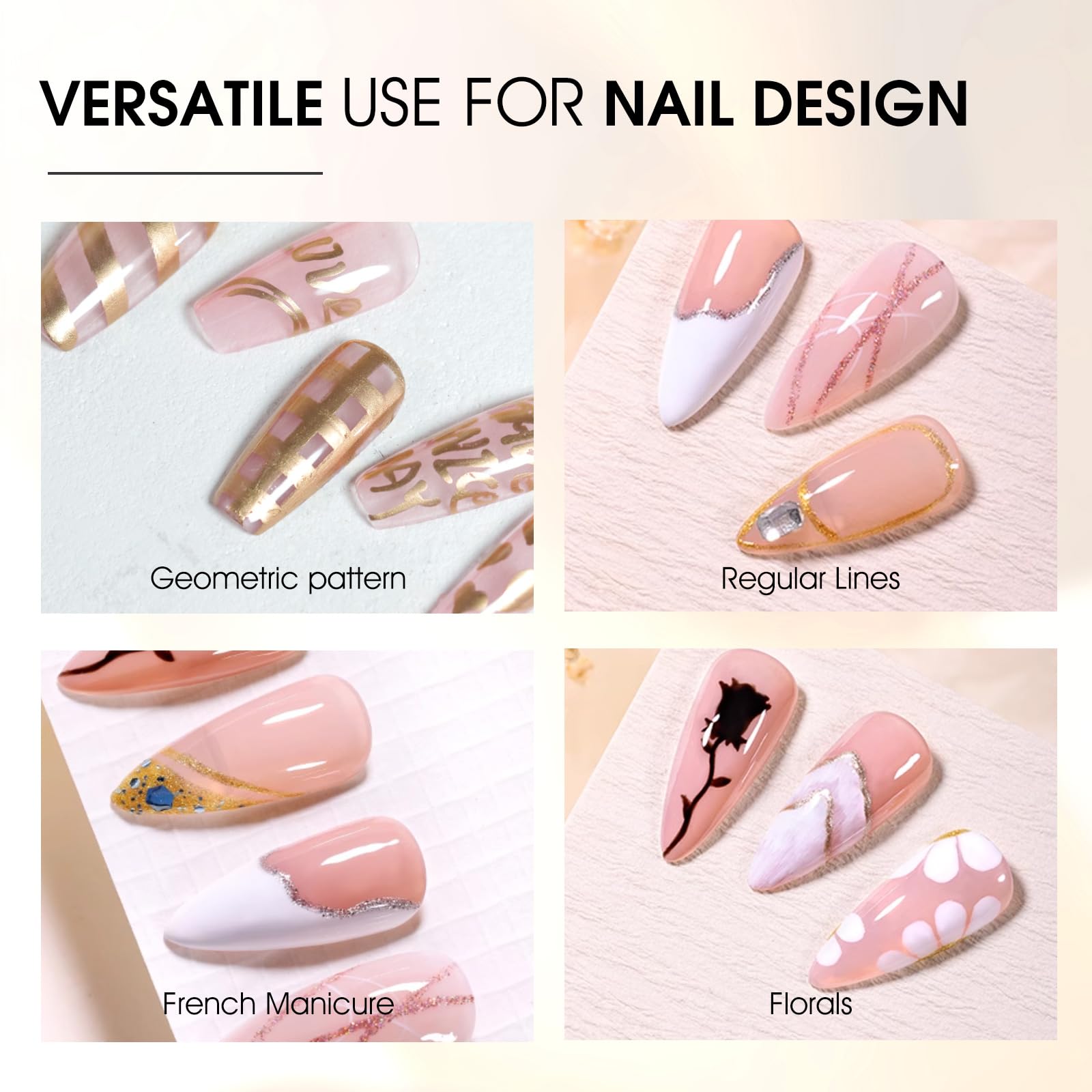 Venalisa liner gel curing under UV LED lamp for durable salon quality results