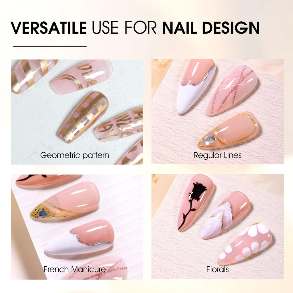 Venalisa liner gel curing under UV LED lamp for durable salon quality results