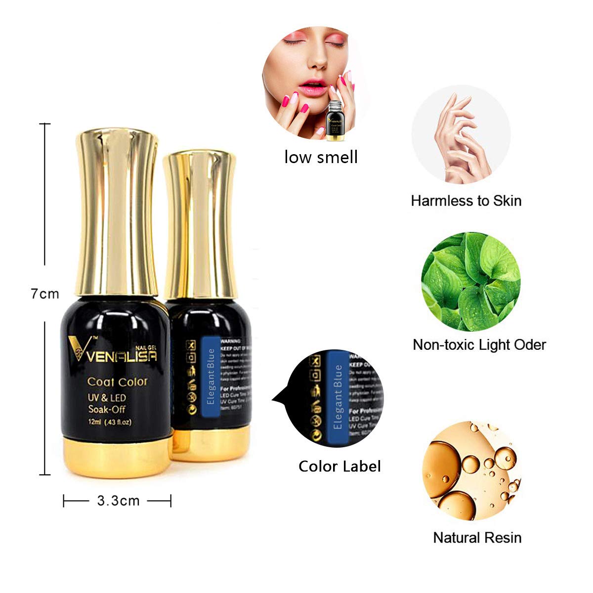 VENALISA salon-at-home results with a premium bottle design.
