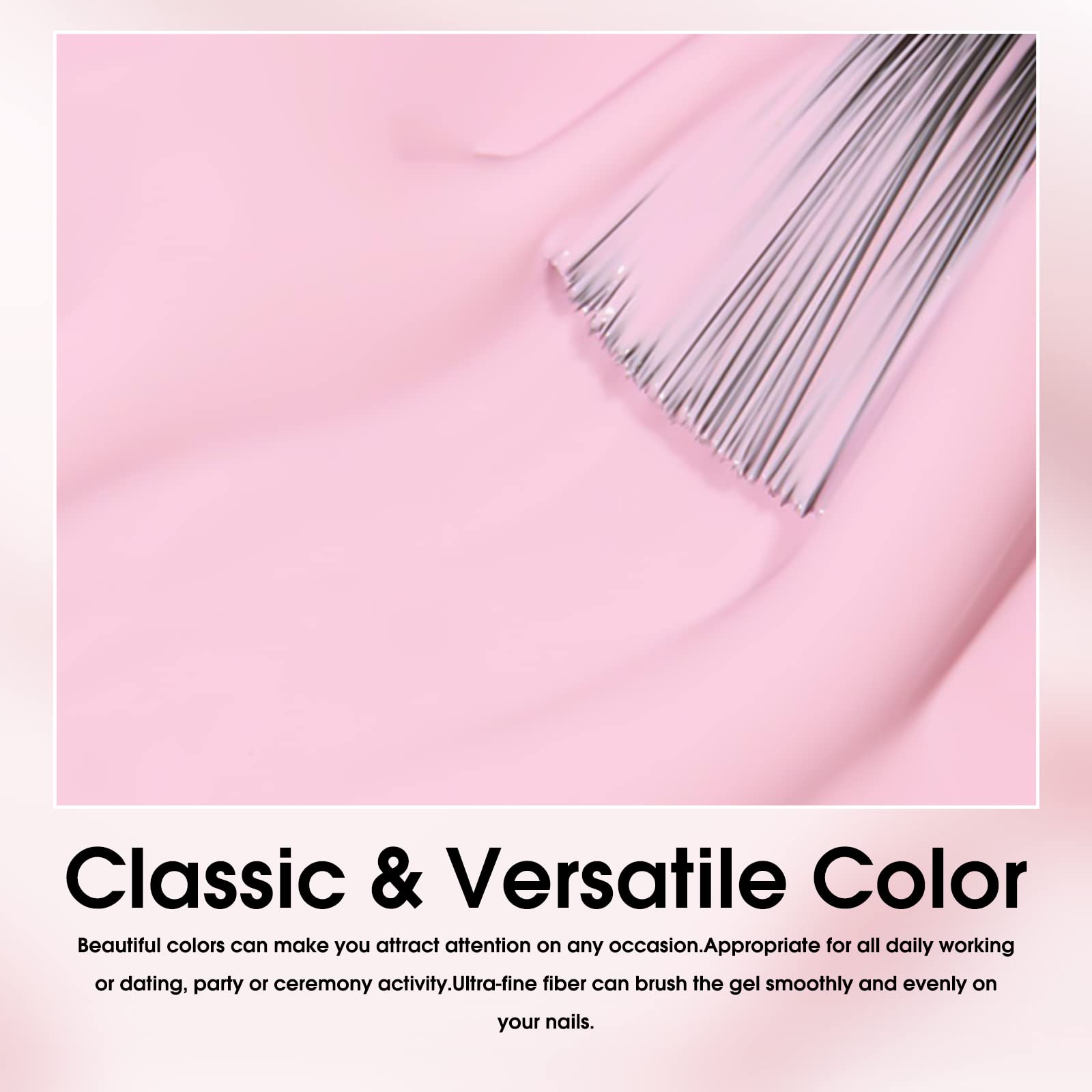 VENALISA wide brush aids smooth, even application at home.