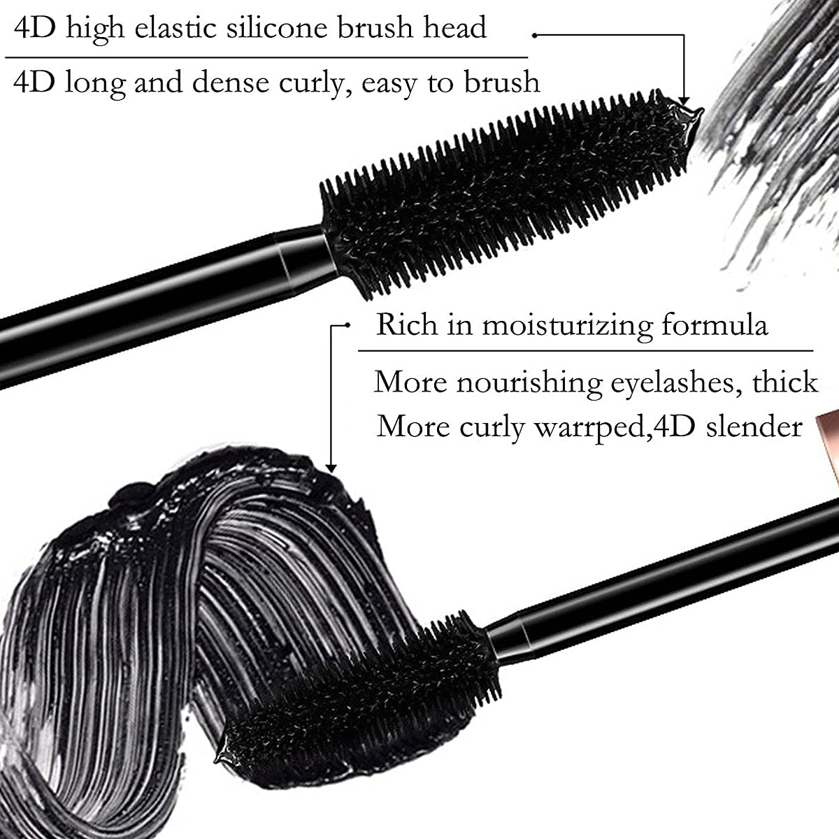 VeniCare hypoallergenic mascara with safe ingredients for sensitive eyes and contact lens wearers.