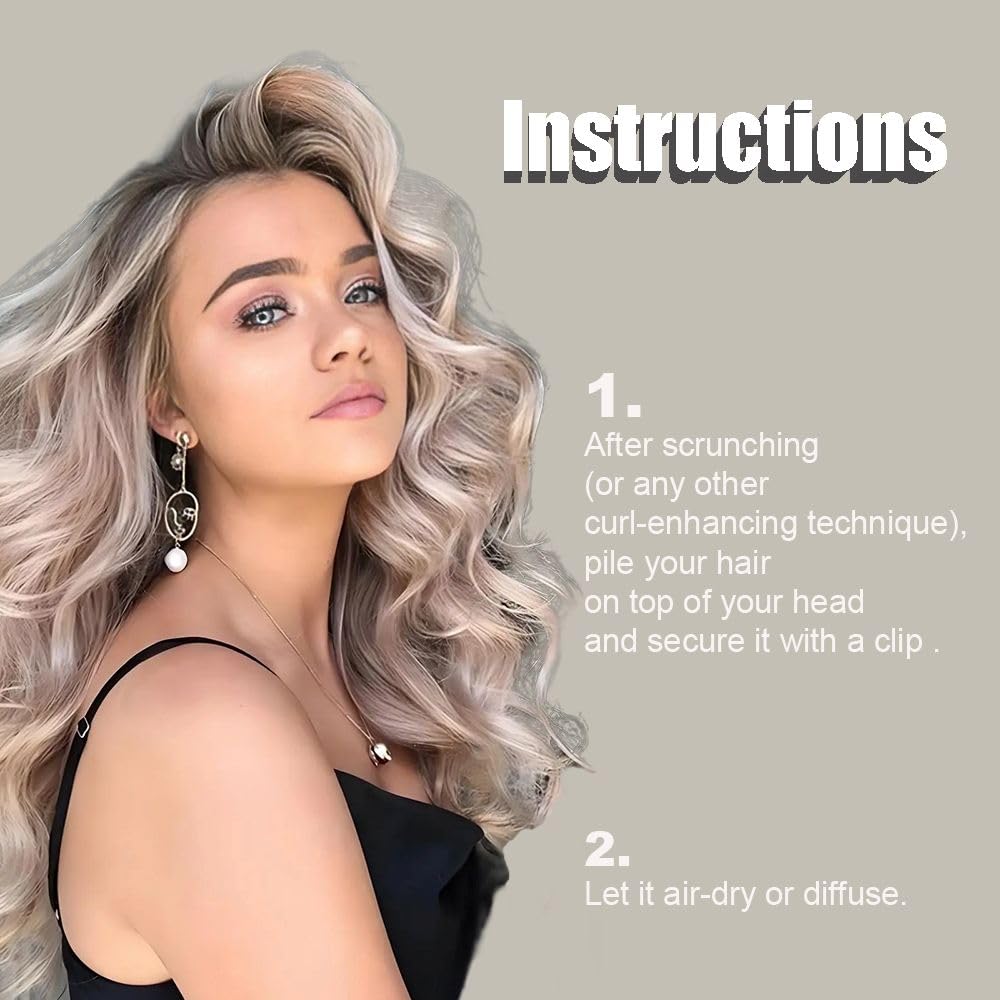 Venrodi volume-clip shown during blow-drying for lift