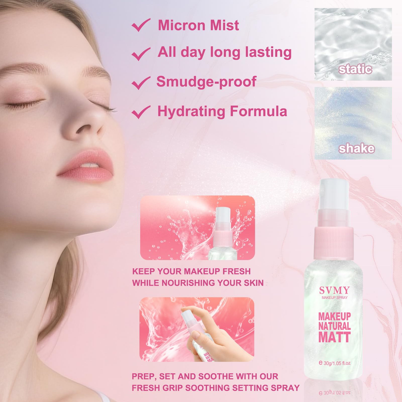 Venshun cosmetic brushes collection supports precise application