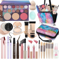 Venshun makeup kit teens full-face collection demonstrates beginner-friendly cosmetics for daily routines.