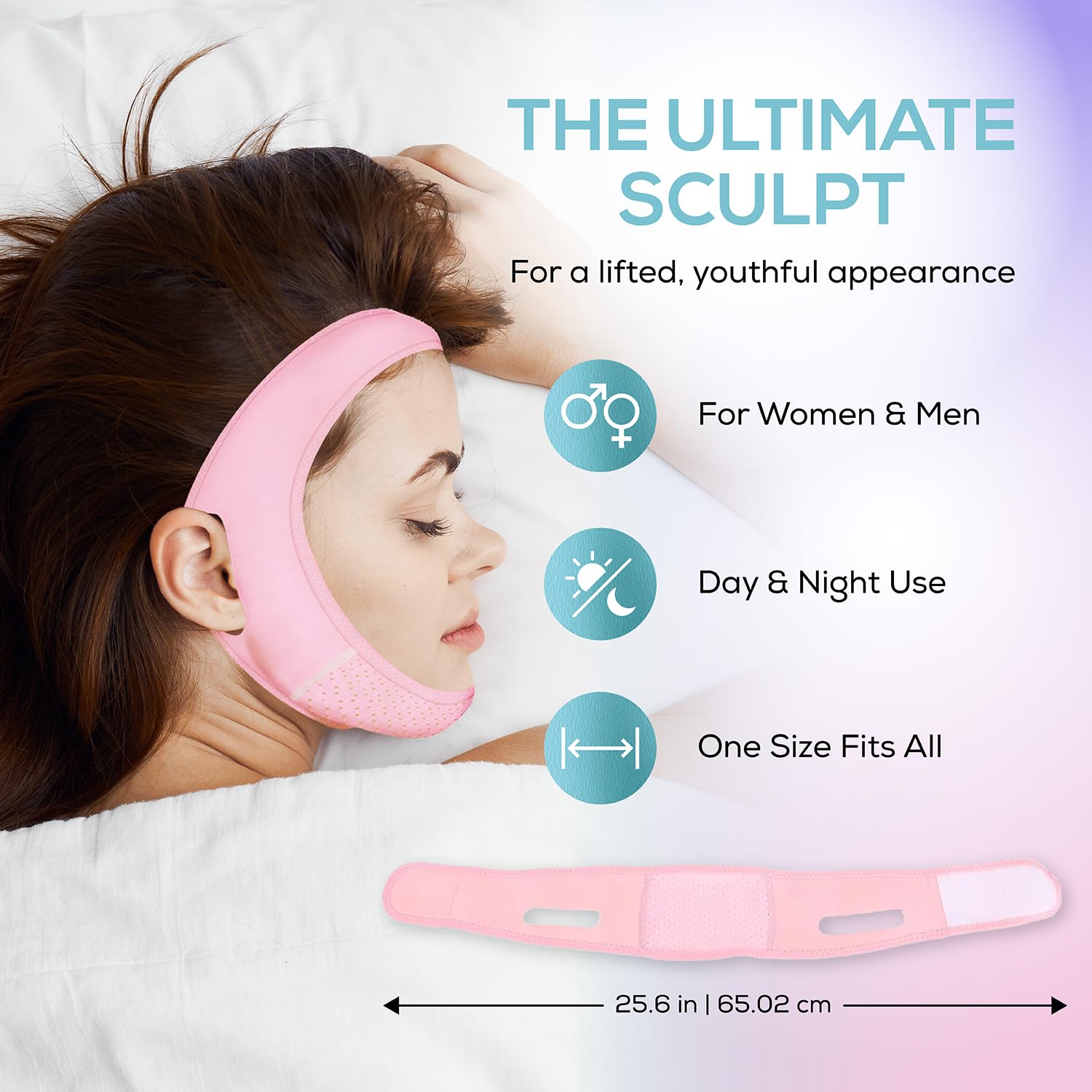 Venus Visage adjustable straps enable personalized fit
