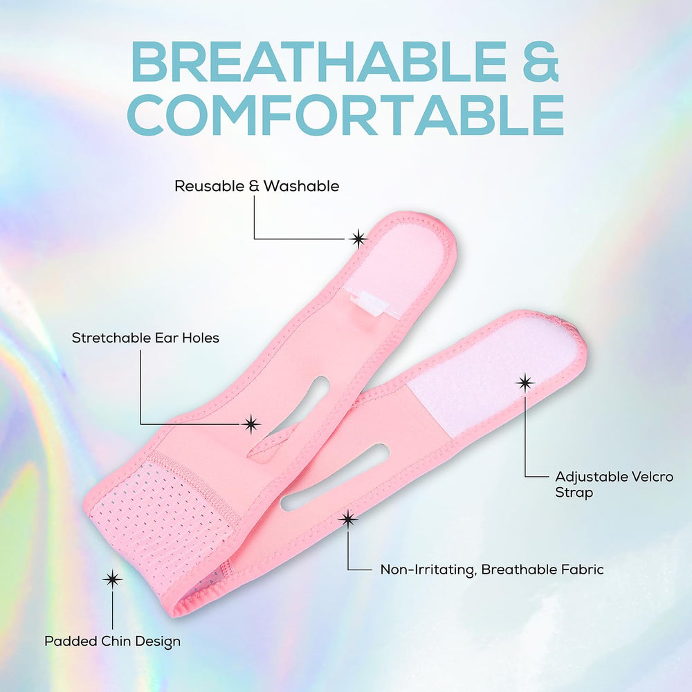 Venus Visage compression fabric detail highlighting gentle skin pressure