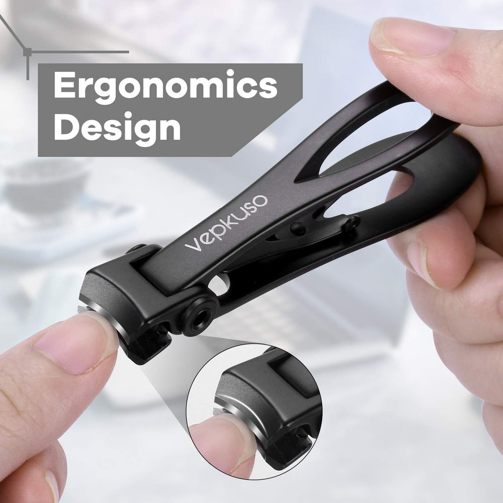 Vepkuso reinforced lever toenail clippers for thick nails