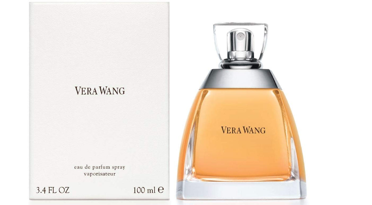 Vera Wang Eau de Parfum bottle on display for feminine daytime elegance.
