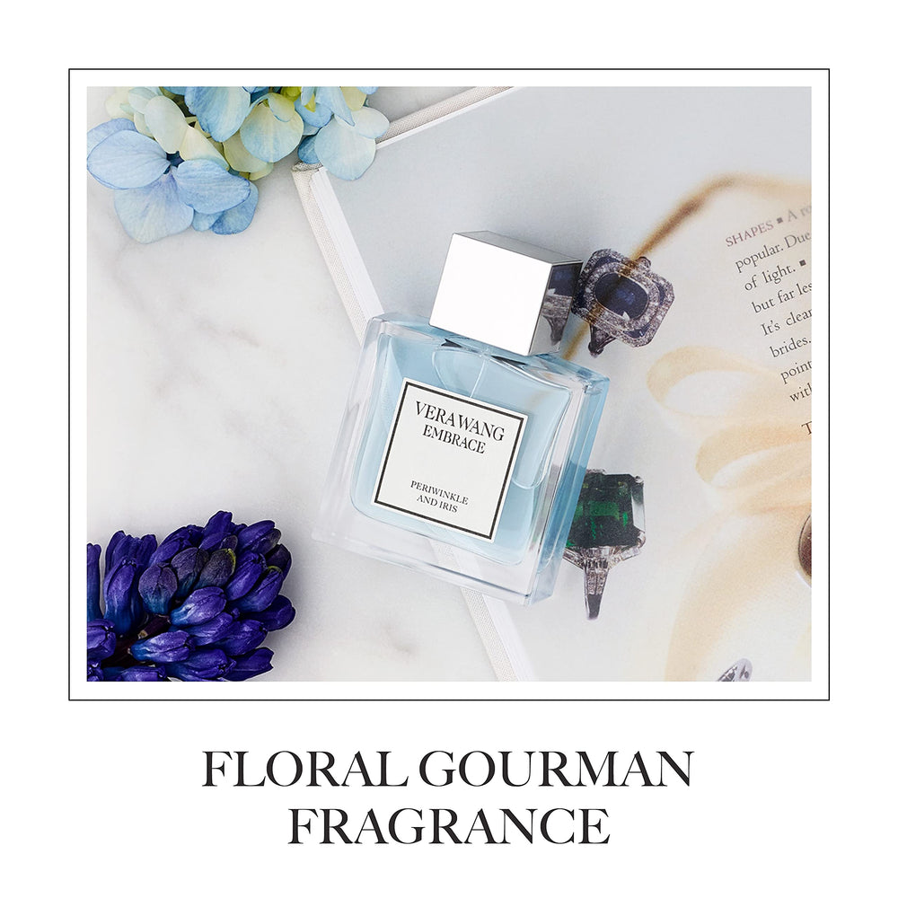 Vera Wang Embrace Benzoin and Whipped Sugar provide comforting gourmand touch