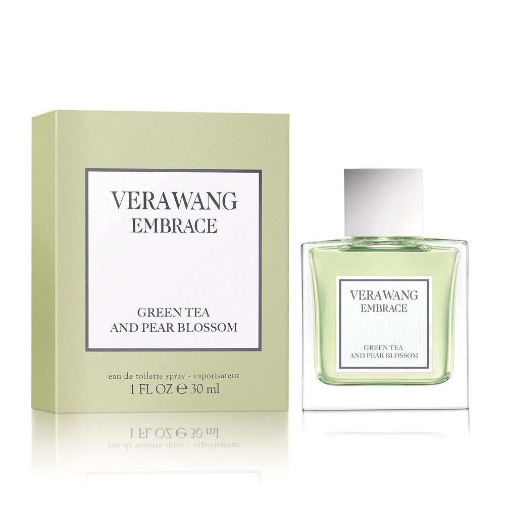 Vera Wang Embrace orange blossom detail conveys delicate floral scent
