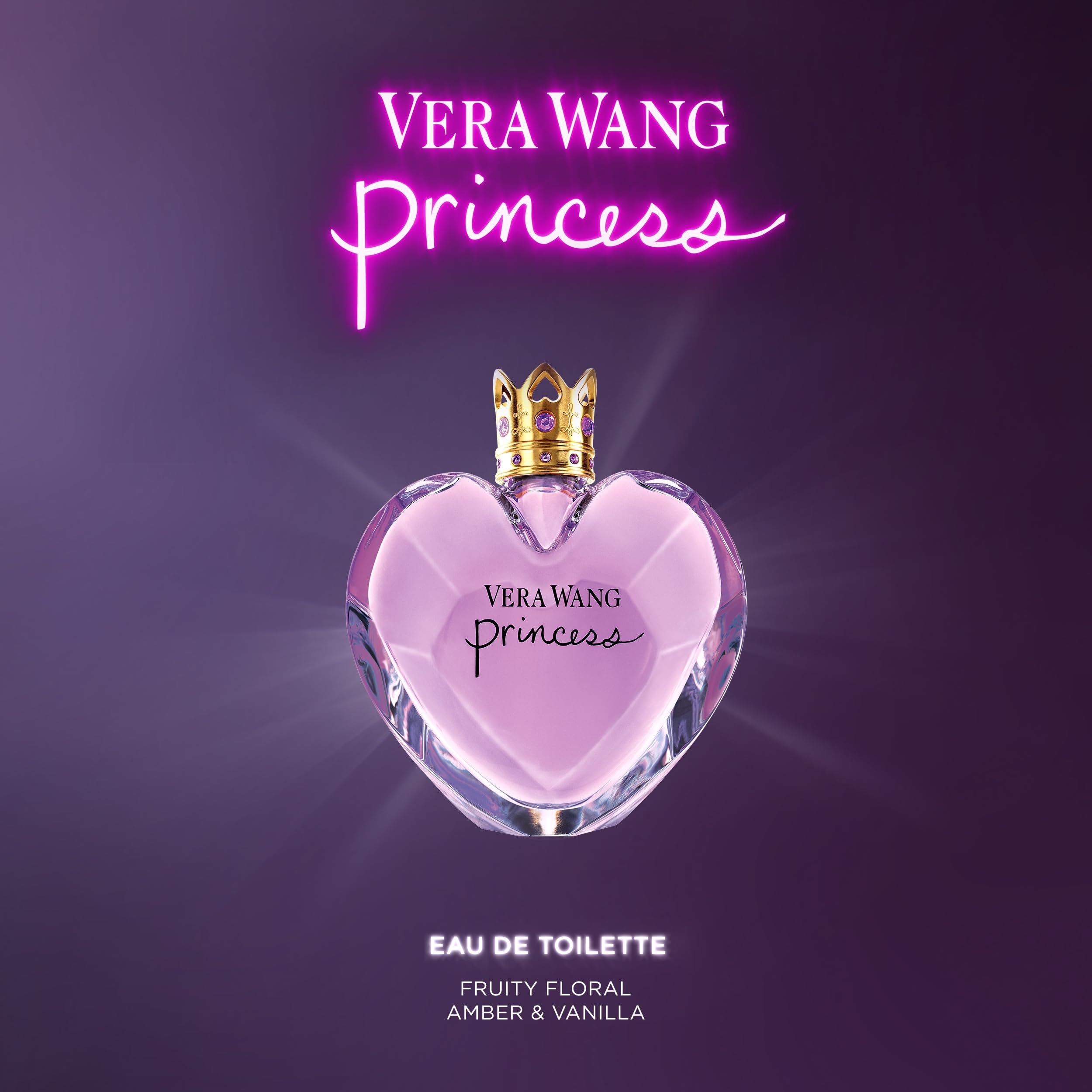Vera Wang Princess Playful royal rebel bottle shows playful design aligned with modern style.