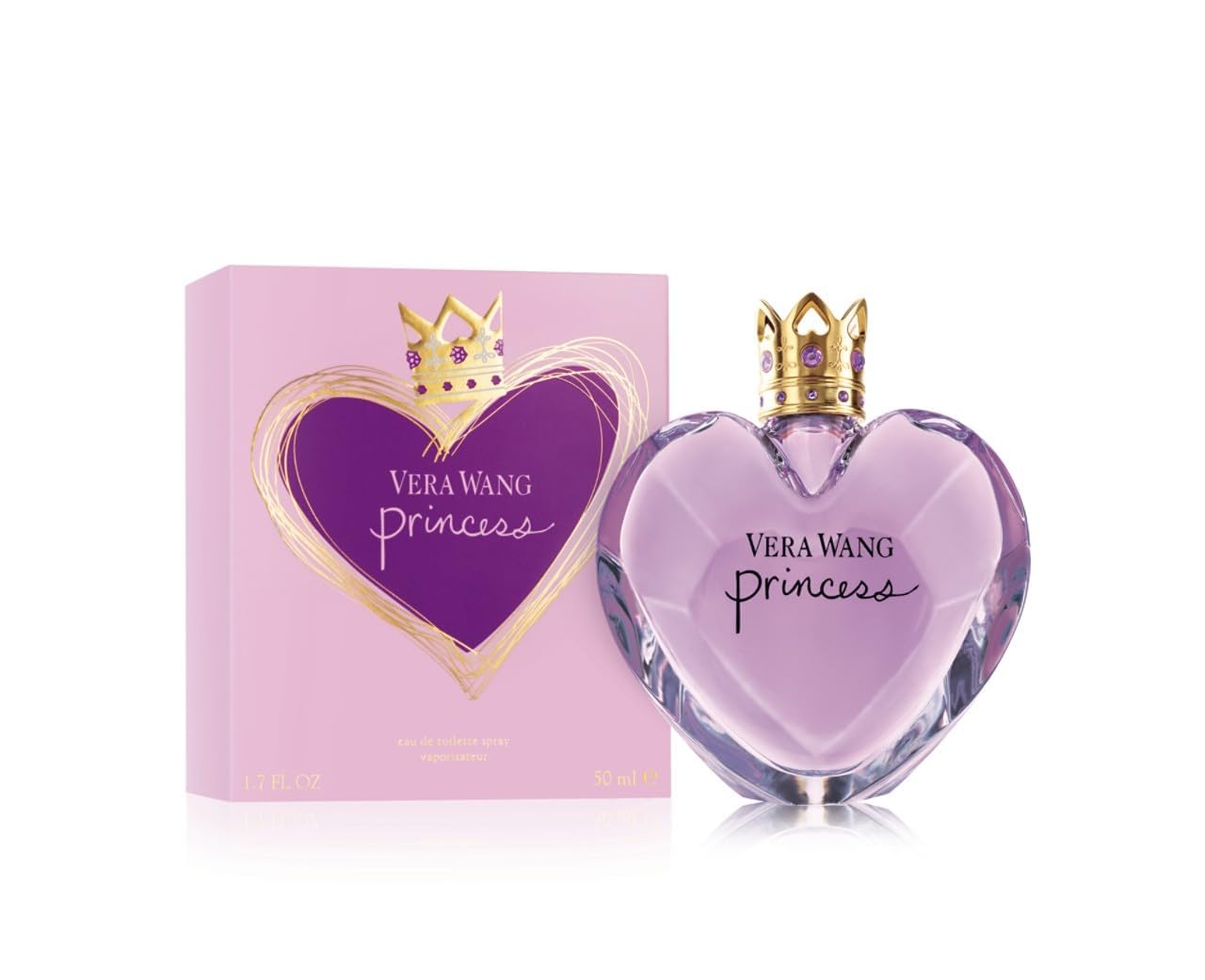 Vera Wang Princess travel-size box ready for on-the-go fragrance touchups.