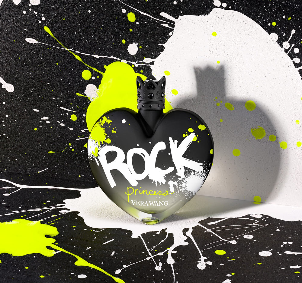 Vera Wang Rock Princess bottle cap detail highlights premium design.