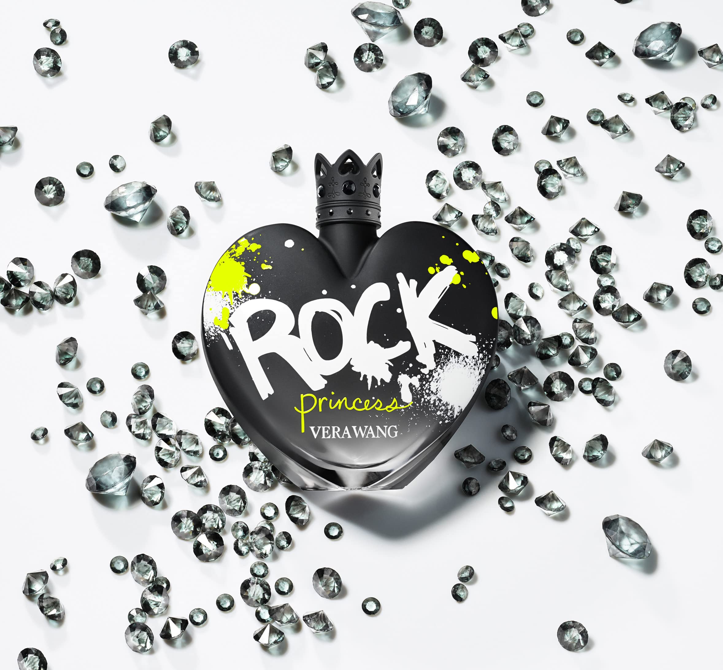 Vera Wang Rock Princess jasmine-heart detail evokes floral radiance for evenings.