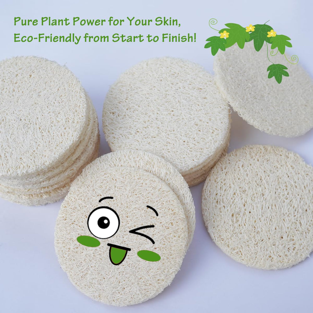 Closeup of VeridianLife loofah texture highlighting natural fibers for smoother skin